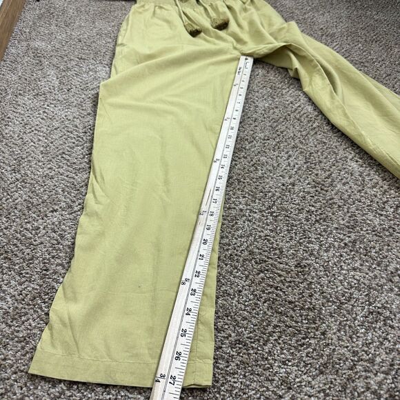 NWT Happy X Nature Kate Hudson Halter Jumpsuit Womens S Eyelet Ruffles Boho - Picture 10 of 12